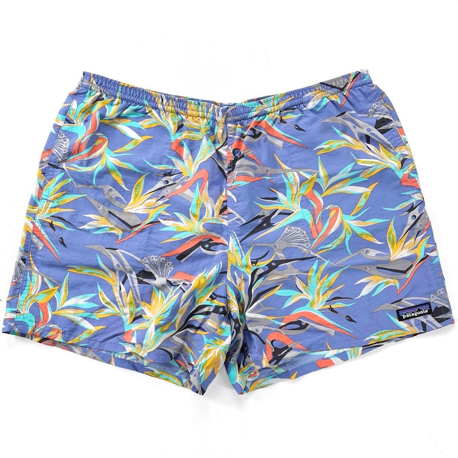 2016 Patagonia Mens 5” Baggies Shorts, Piton Paradise: Violet (L)
