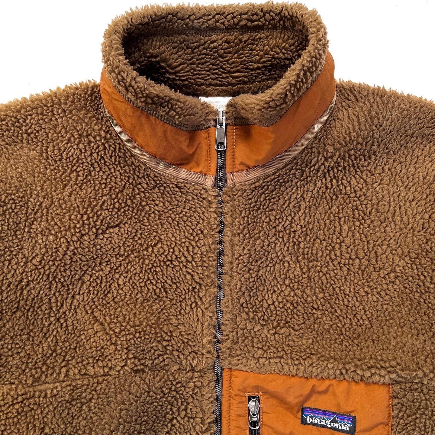 2009 Patagonia Classic Retro-X Fleece Jacket, Henna Brown (XXL)
