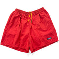 2003 Patagonia Mens 5” Nylon Baggies Shorts, Copper Red (M)