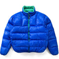 1989 Patagonia Hi-Loft Ripstop Down Jacket, Electric Blue (XL)