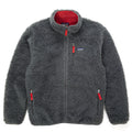 2014 Patagonia Classic Retro-X Deep Pile Fleece Cardigan, Forge Grey (M)