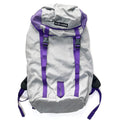 1990s Black Diamond Klettersack Hiking Backpack, Light Grey / Black / Purple (L)