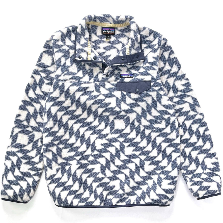 2024 Patagonia Womens Printed Synchilla Snap-T, Synched Flight Small (M)