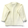1995 Patagonia Synchilla Big-T Pullover, Ivory & Charred Blue (XL)