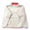 2007 Patagonia Classic Retro-X Fleece Jacket, Natural & Red (M)