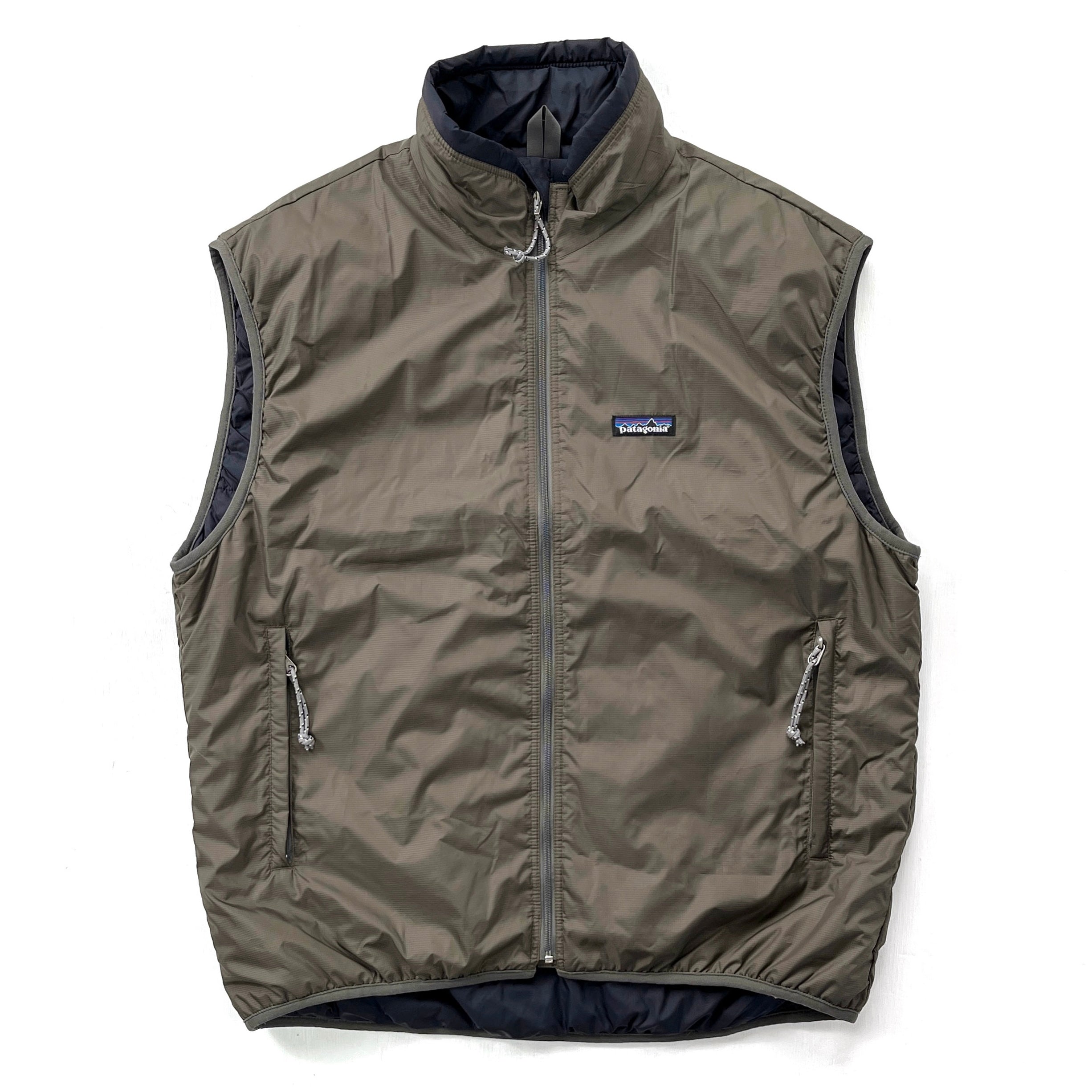 2002 Patagonia Insulated Ripstop Nylon Puffball Vest, Silt (L)