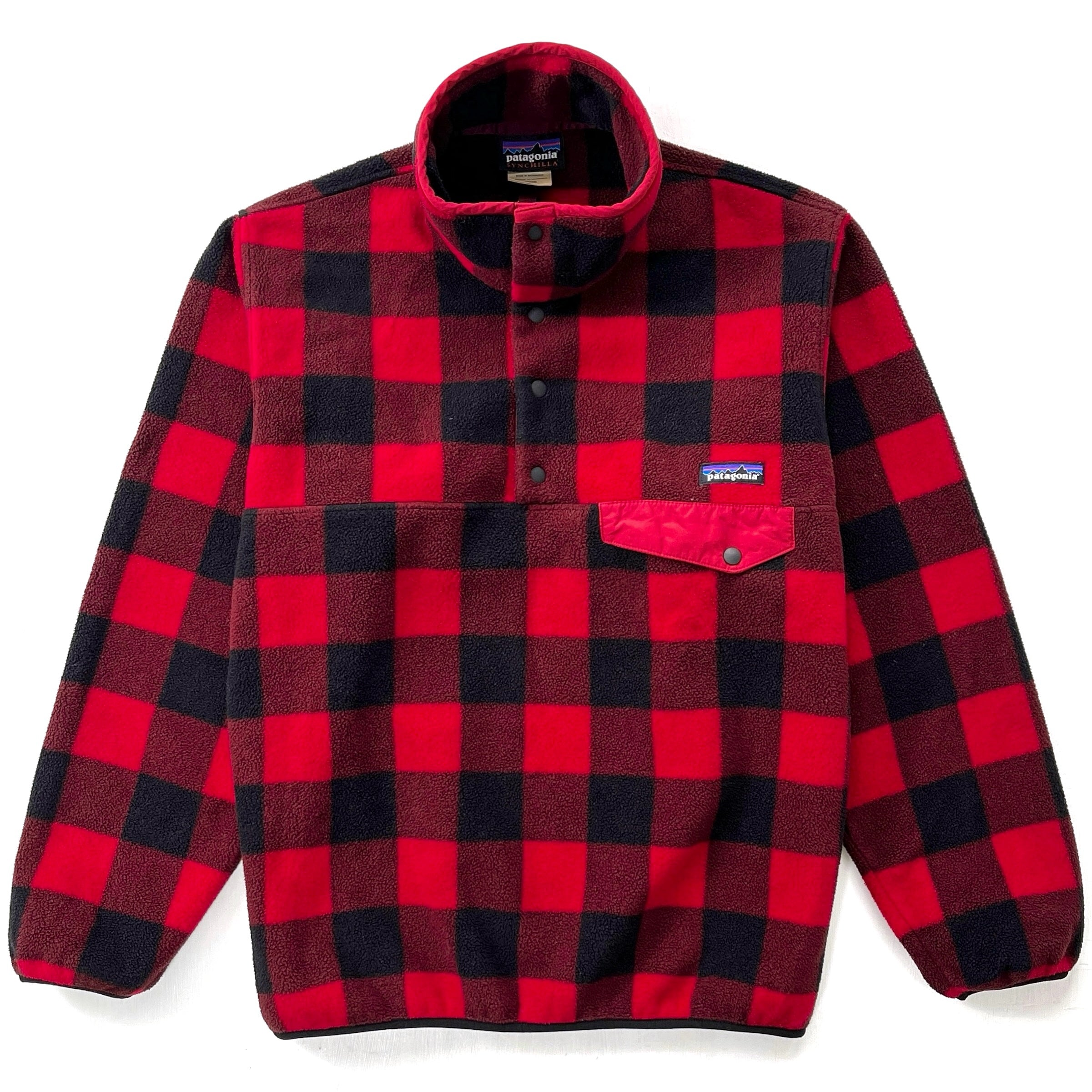 Plaid Patagonia outlet Synchilla - Mens Medium