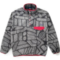 2015 Patagonia Printed Synchilla Snap-T, Shale: Forge Grey (XL)