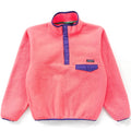1990 Patagonia Made In The U.S.A. Synchilla Snap-T, Neon Orange (M)