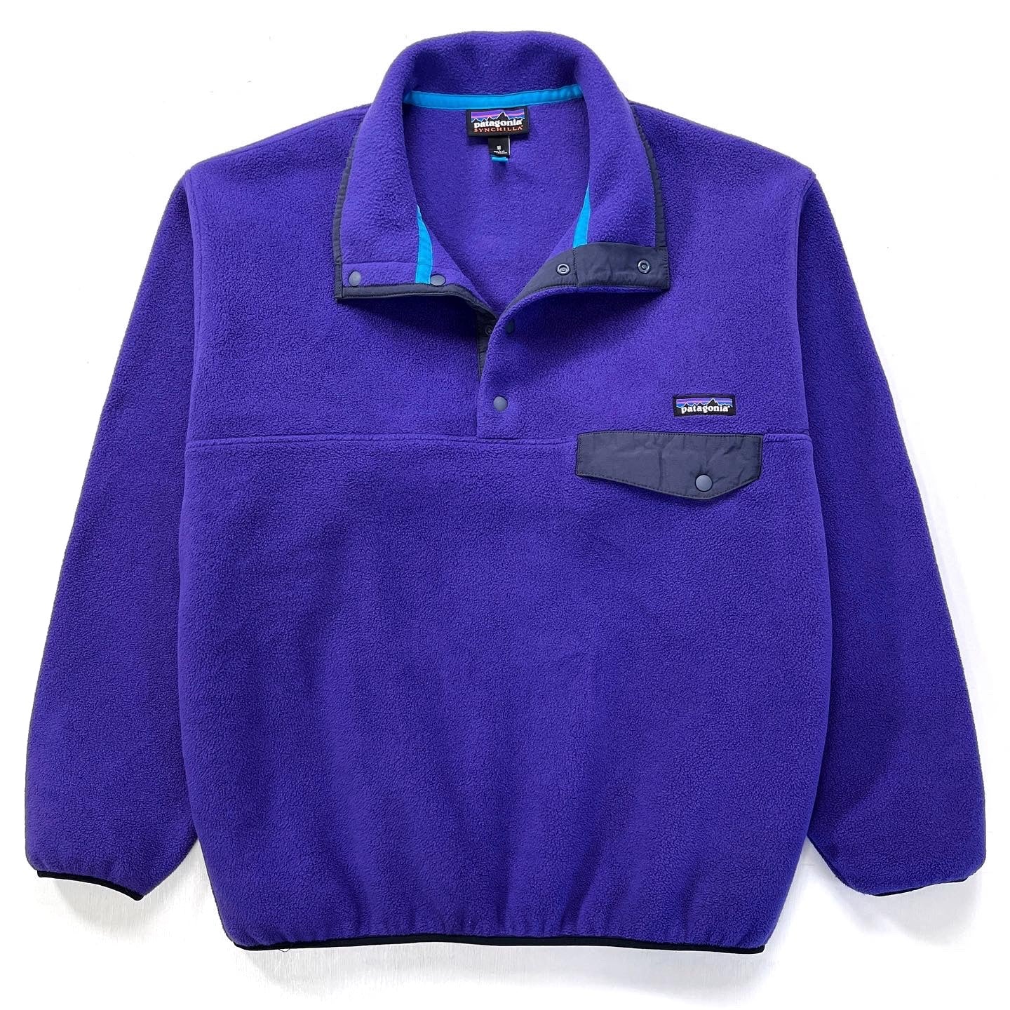 2015 Patagonia Synchilla Snap-T Fleece Pullover, Purple (L)