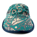 Patagonia (Vintage) — 1995 Patagonia Printed Cotton Spoonbill Cap, Hidden Fish: Dark Teal (M)