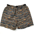 1998 Patagonia 5” Printed Nylon River Shorts, Strata: Carbon (L)