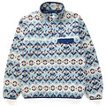 2019 Patagonia Womens Printed Synchilla Snap-T, Tundra Cluster (M)