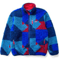 2014 Patagonia Classic Retro-X Cardigan, Blocks: Glass Blue (L)
