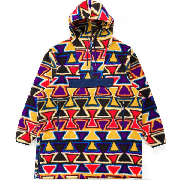 2020 Patagonia Printed Synchilla Cagoule, Vision Quest: Coral (XL)