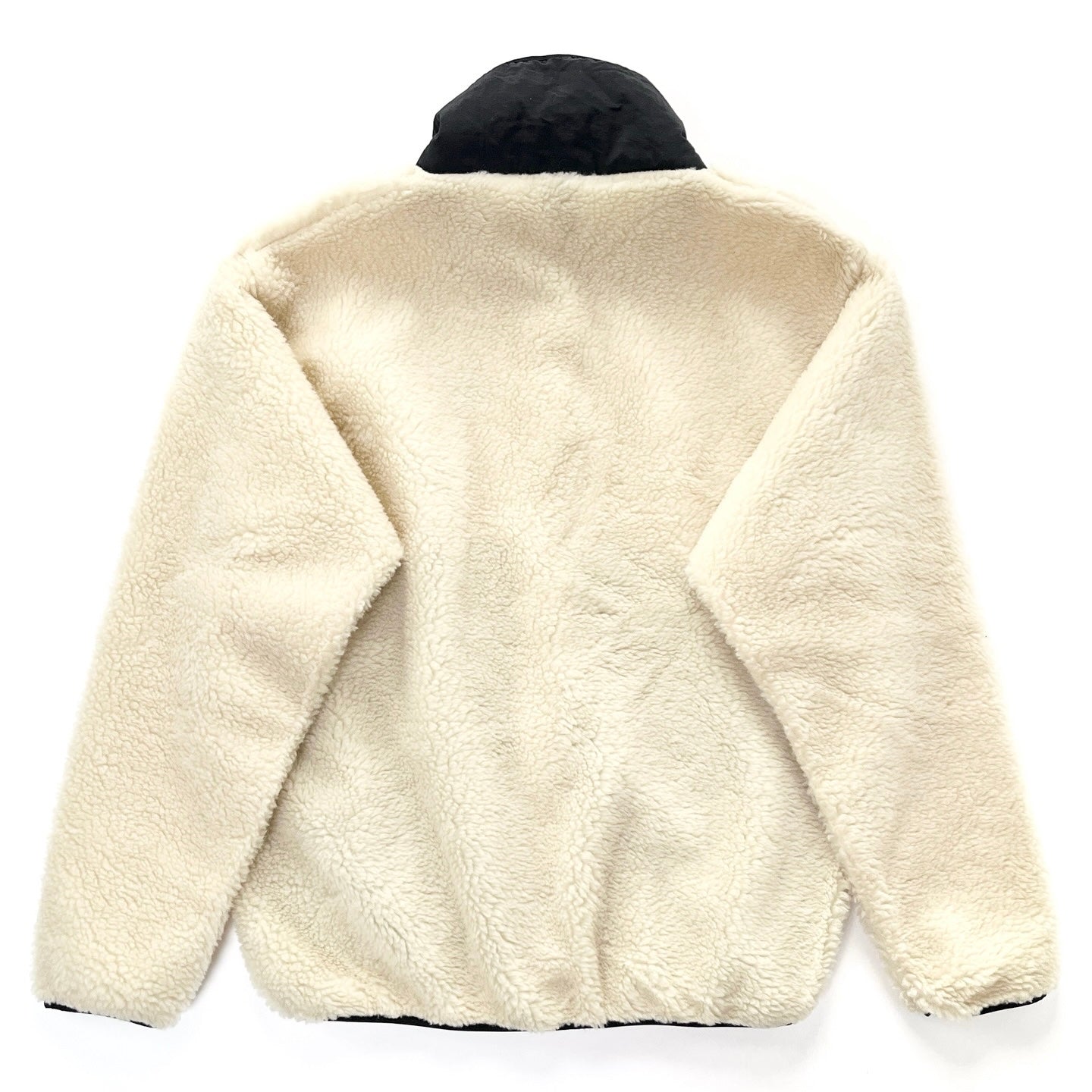 2002 The North Face High-Pile Full-Zip Fleece Jacket, Natural