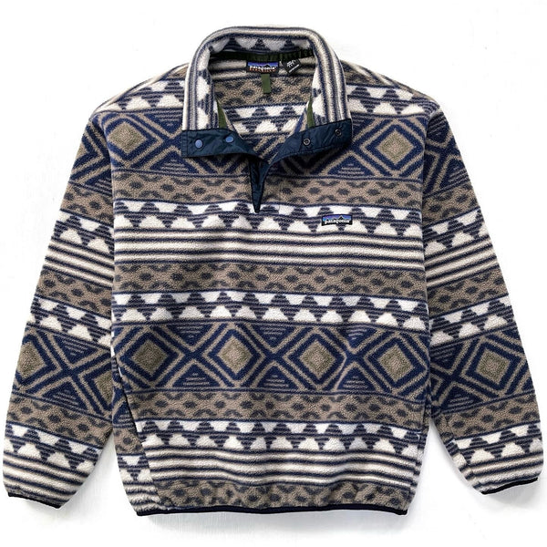 1996 Patagonia Printed Synchilla Snap-T, Saltillo: Driftwood (M)