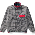 2015 Patagonia Printed Synchilla Snap-T, Shale: Forge Grey (M)