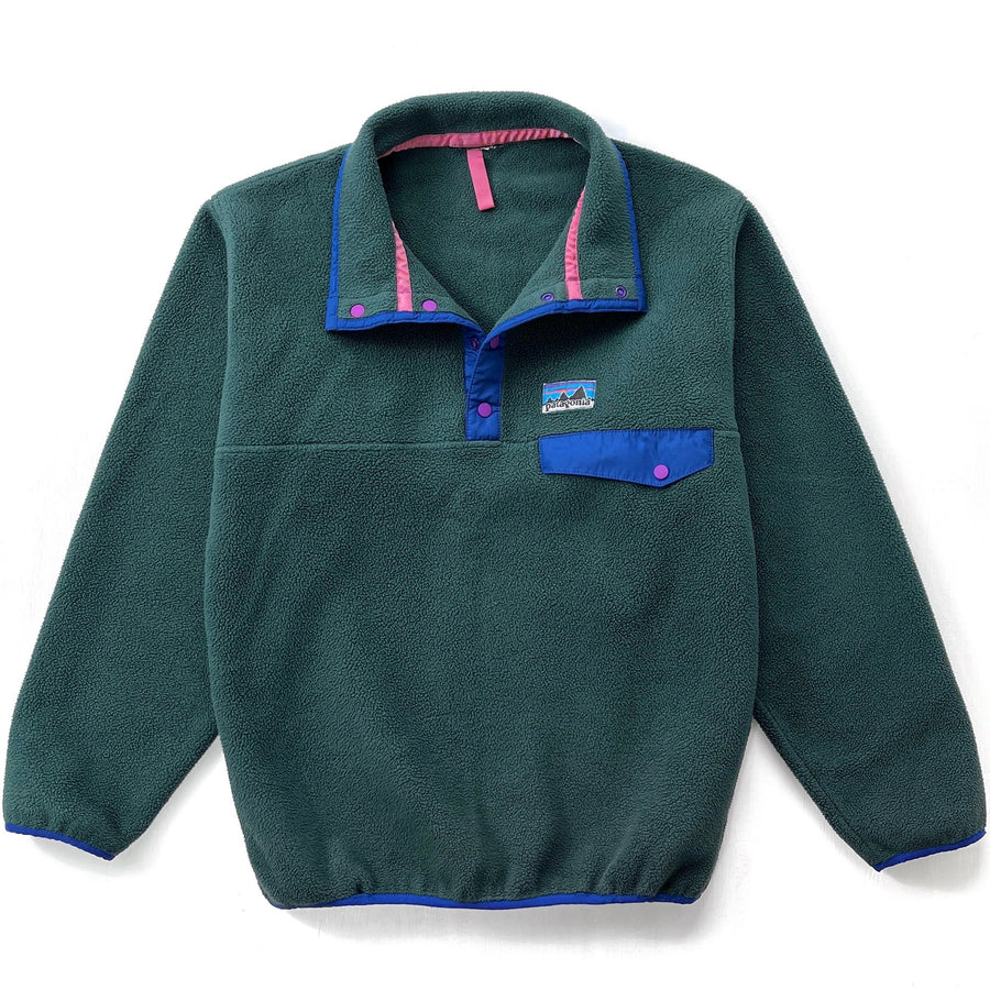 2008 Patagonia Synchilla Snap-T Pullover, Hunter & Sapphire (S)