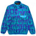 2017 Patagonia Printed Synchilla Snap-T, Tribal Geo: True Teal (M)