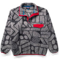 2015 Patagonia Printed Synchilla Snap-T, Shale: Forge Grey (L)