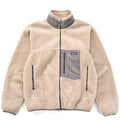 2005 Patagonia Made In The U.S.A. Retro-X Fleece Jacket, Natural (M)