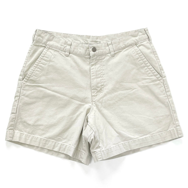 2016 Patagonia Mens 5” Cotton Canvas Stand Up Shorts, Light Tan (34)