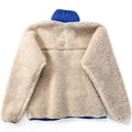 2004 Patagonia “Deep Pile” Classic Retro Cardigan, Natural & Fire (S)