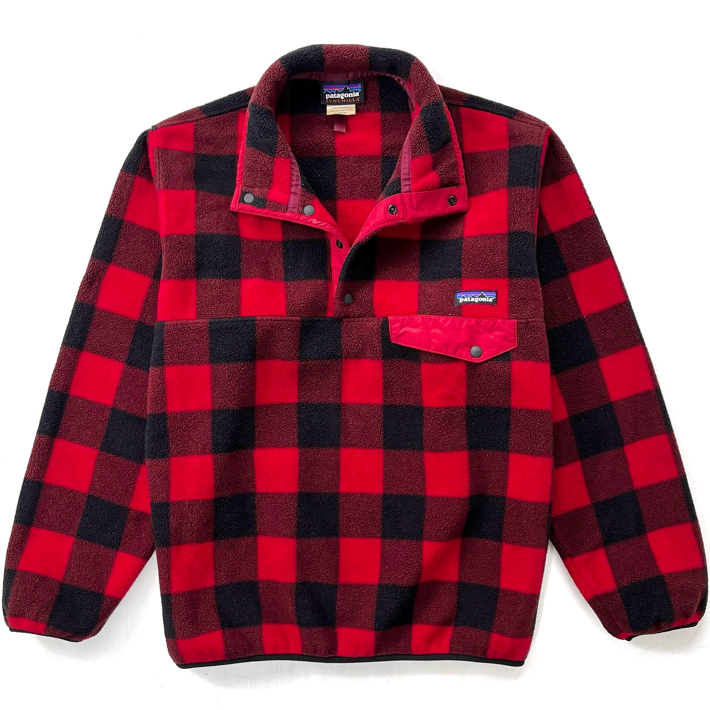 Patagonia synchilla oxide red best sale