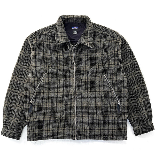 1998 Patagonia Ultra-Plush Fleece Overshirt, Adirondack: Dark Ash (L/XL)