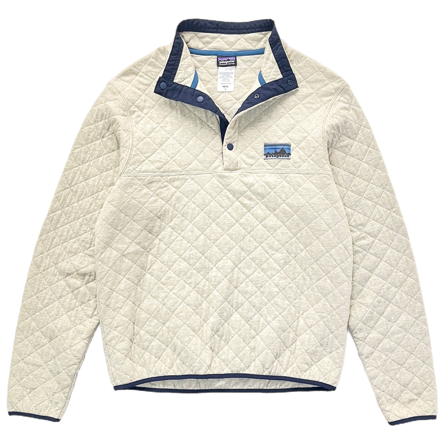 2014 Patagonia 40th Anniversary Legacy Diamond Quilt Snap-T, Khaki (S)