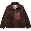 2011 Patagonia Retro-X Jacket, Black Oak & Pomegranate (L)