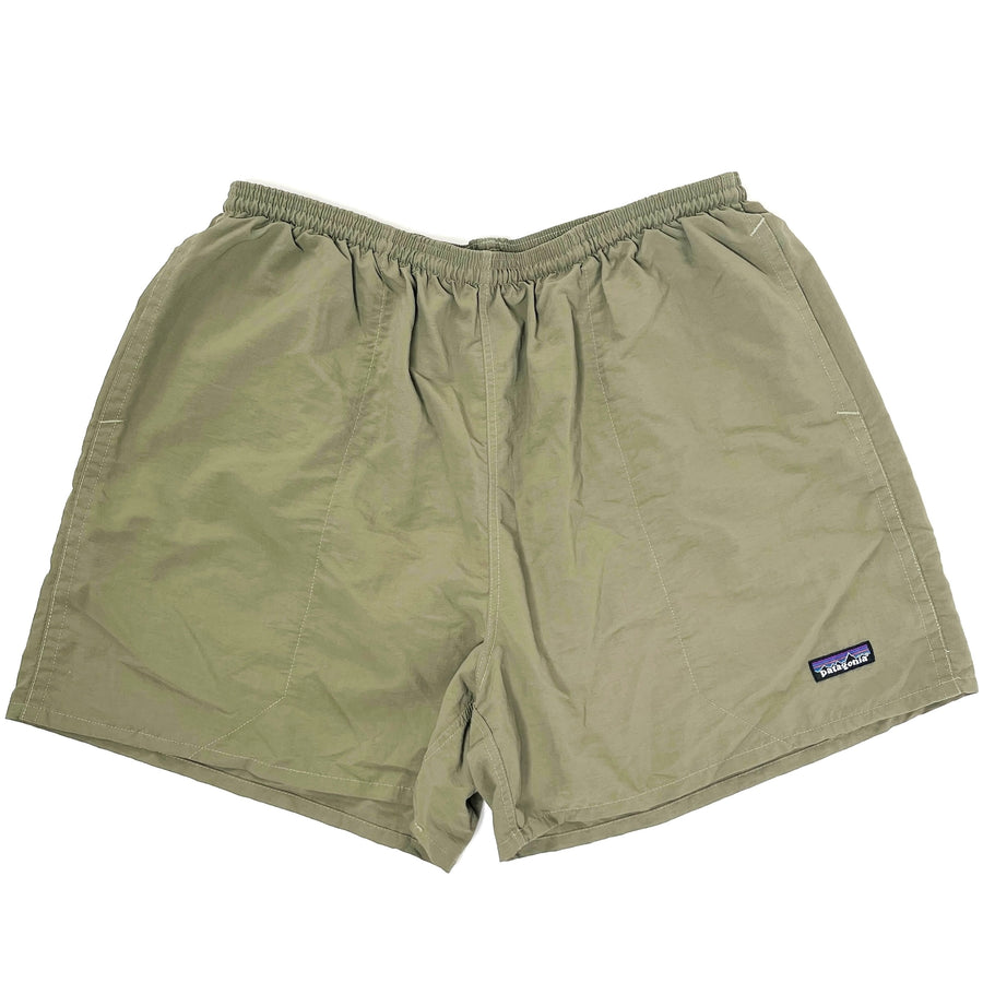 Patagonia (Modern) — 2008 Patagonia Mens 5” Nylon Baggies Shorts, Alpha Green (XL)