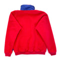 1988 Patagonia Made In The U.S.A. Synchilla Sweater, Red / Cobalt (L)
