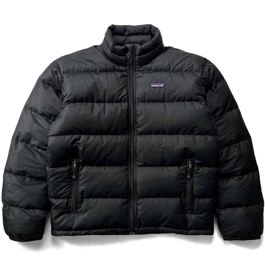2005 Patagonia Mens Hi-Loft Ripstop Down Jacket, Black (M)