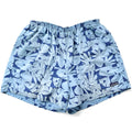 2005 Patagonia Mens 5” Printed Nylon Baggies Shorts, Light Blue (XL)