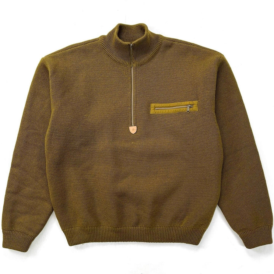 1990 Patagonia Alpiniste Heavy Merino Wool Sweater, Bronze (L)