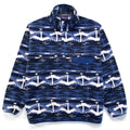 2018 Patagonia Printed Synchilla Snap-T, Shepard Knit: Blue (M/L)