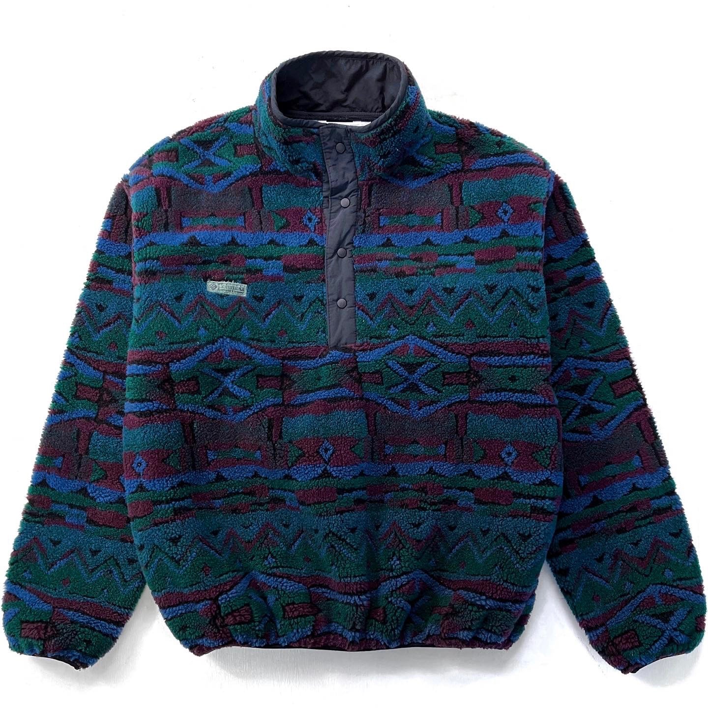 1980s Columbia Sportswear Made In The U.S.A. Deep Pile Pullover (L)