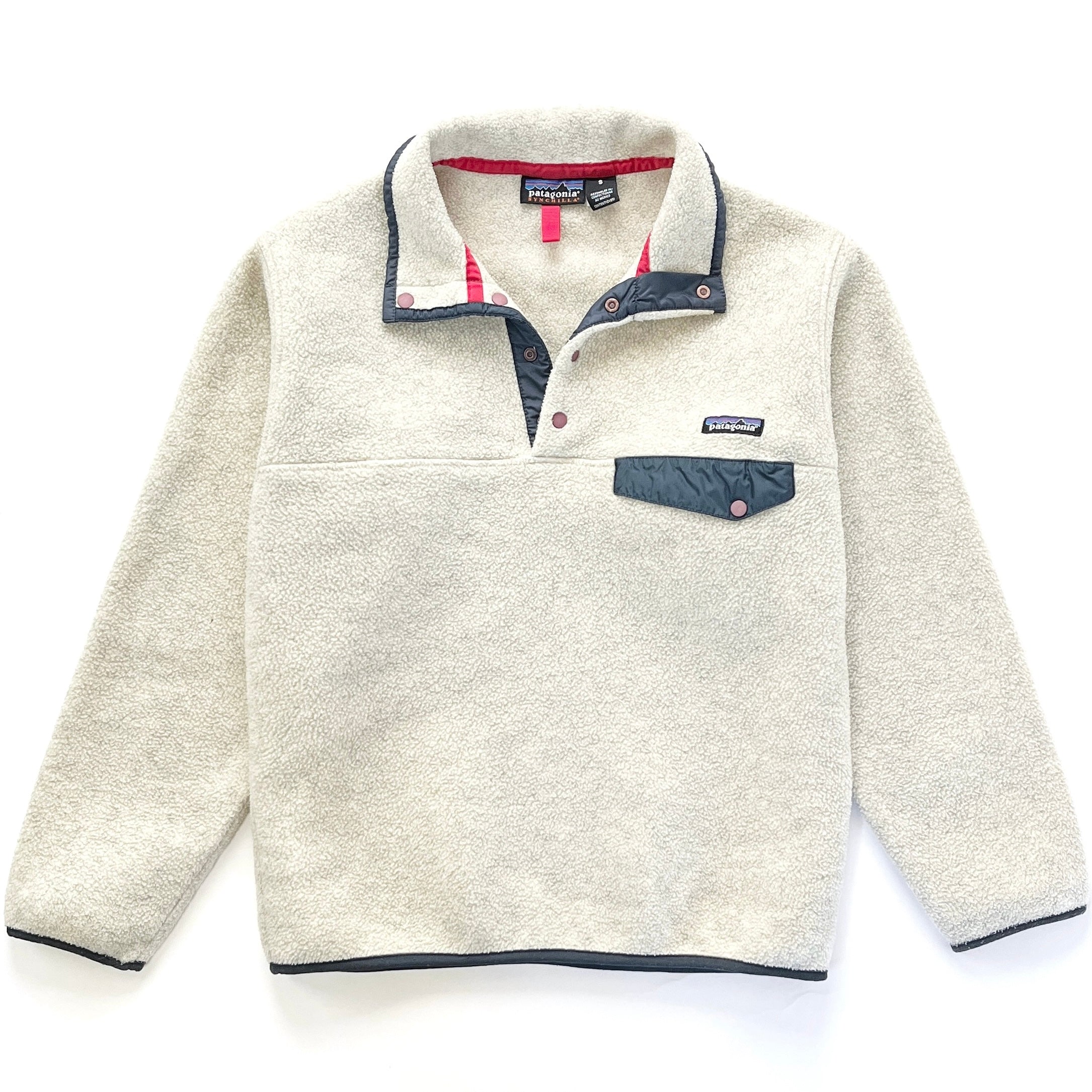 2000's Patagonia synchillaスナップT サイズM 2000 Patagonia Synchilla Snap-T Pullover, Oatmeal Heather & Carbon