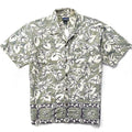 2001 Patagonia Mens A/C Print Shirt, Tonga Border: Sagebrush (M)