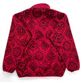 1995 Patagonia Printed Synchilla Snap-T, Nepali Hexagon: Chili (M)