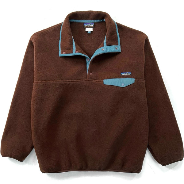 2004 Patagonia Made In The U.S.A. Synchilla Snap-T, Cattail Brown (L)