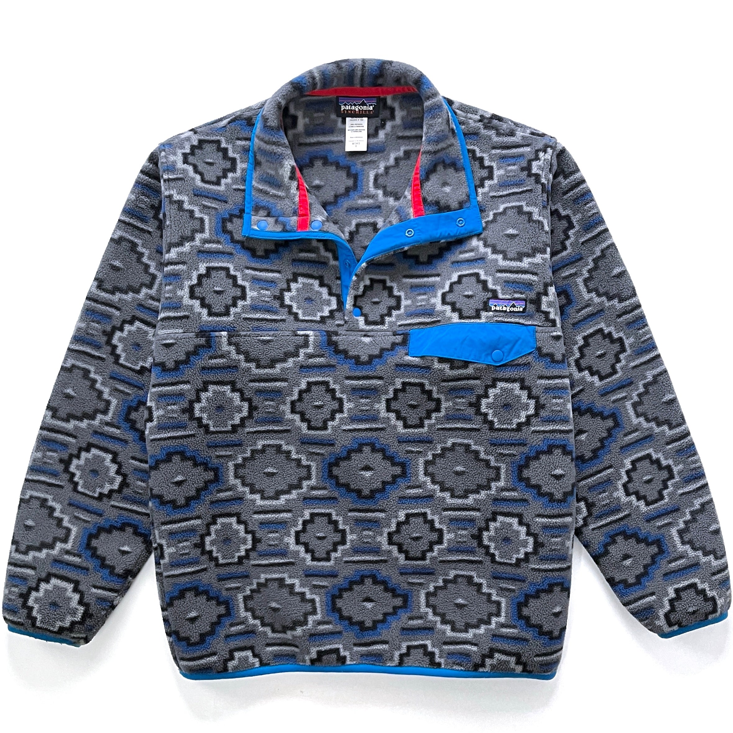 2012 Patagonia Printed Synchilla Snap-T Pullover, Yanaba: Forge
