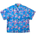 1985 Patagonia First Edition Pataloha Hawaiian Shirt, Birds of Paradise (L)