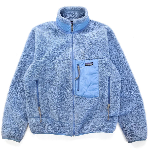2000 Patagonia Classic Retro-X Fleece Jacket, Cornflower Blue (M)