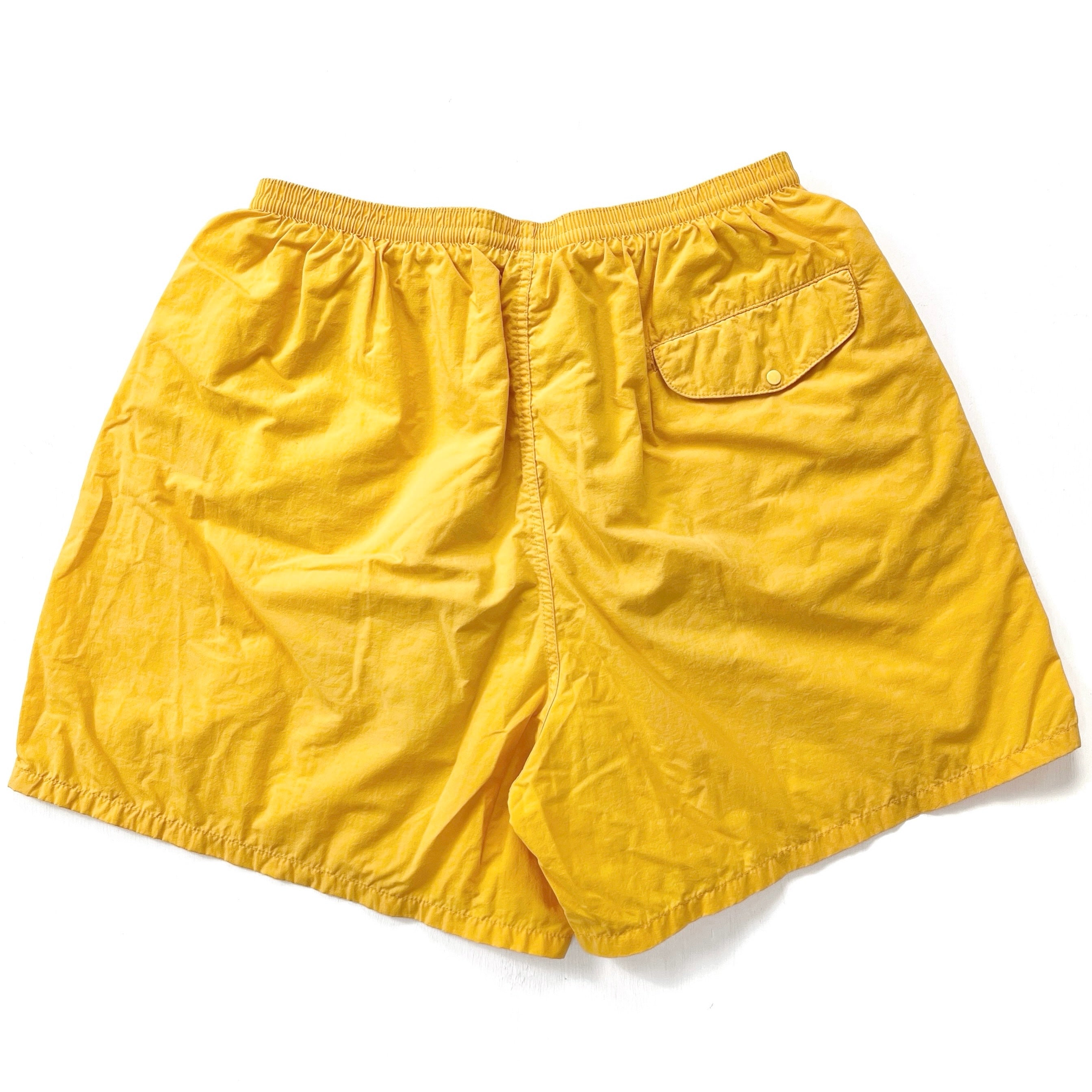 2003 Patagonia Mens 5” Nylon Baggies Shorts, Tangerine (L)