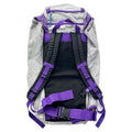 1990s Black Diamond Klettersack Hiking Backpack, Light Grey / Black / Purple (L)