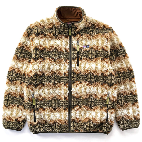 2013 Patagonia Classic Retro-X Deep Pile Cardigan, Eadan: Retro Khaki (XL)