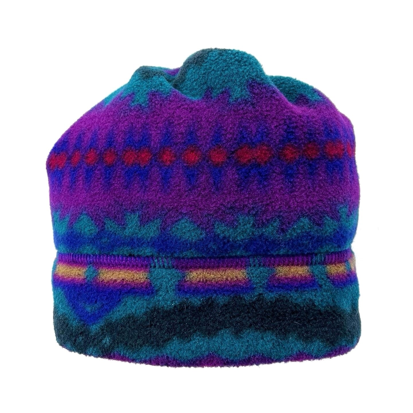 1994 Patagonia Printed Synchilla Hat, Sacajawea: Bluegrass (M)